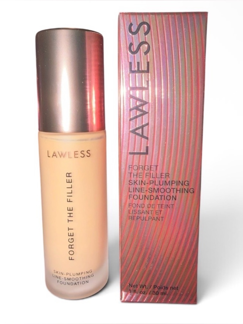 Lawless Forget The Filler Foundation 2.5F New in Box